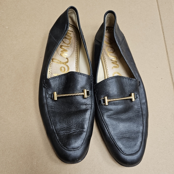 Sam Edelman Shoes - Sam Edelman Lior Horsebit Black Leather Loafers Women’s Size 8.5